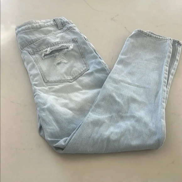 No Boundaries Women High Rise Mom Jeans, size 7 - Picture 6 of 7